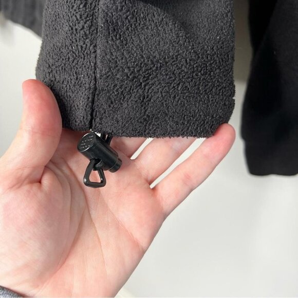 Columbia Womens Size Medium Black Fleece Full Zip Jacket Sweater Layer Outdoor - Picture 10 of 11